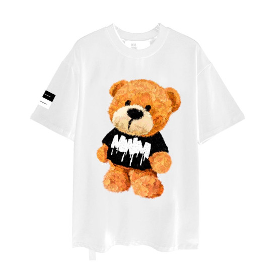 MWM Ανδρική κοντομάνικη μπλούζα Mike Teddy Print Tshirt
